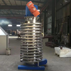 Water Cooled Spiral Screw Conveyor Vertical Elevator For Rubber Particles