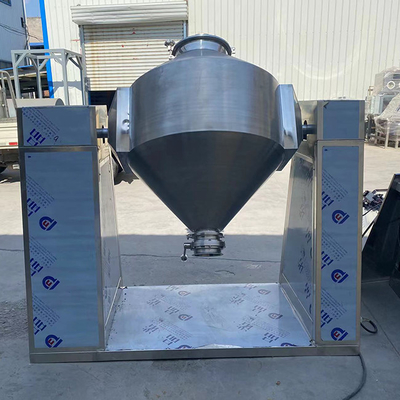 W Type High Speed Double Cone Shape Rotating Powder Blender For Animal Feed