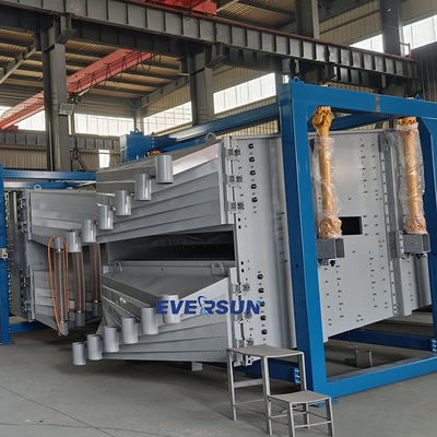 3 - 500mm Rectangular Gyratory Vibration Sifter For Particles Slimes