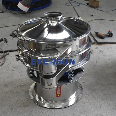 20 Microns To 20 Mm Powder Separator Vibrating Screen Machine With High Frequency