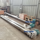 Customized Inclined Screw Conveyor With Adjustable Diameter And Speed