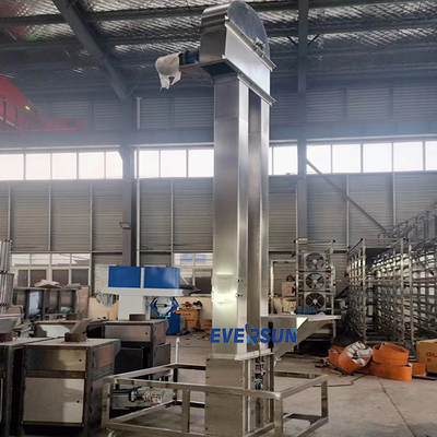 Bulk Material Lifting Belt / Chain Bucket Elevator Electric Feeder Food Conveyor