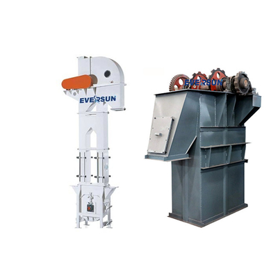 Bulk Material Lifting Belt / Chain Bucket Elevator Electric Feeder Food Conveyor