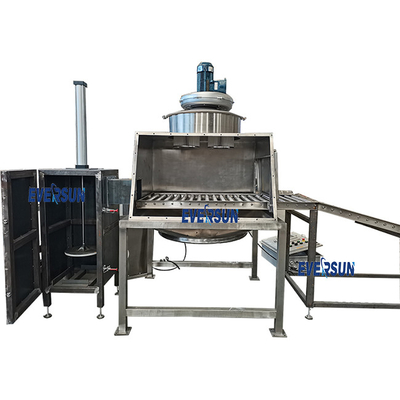 Full Automatic Bag Dump Station With Roller Conveyor For Bulk Bags Material