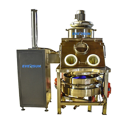 Dust-Free Bag Emptying System Bag Discharge Station For Feed Alloy Particles