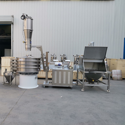 High Capacity 50 - 2000 Kg/Hour Vibro Screen Machine Sieving For Aluminum Powder