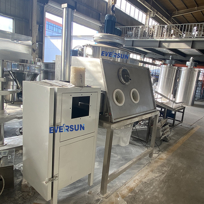 Lithium Battery Dust-Free Feeding Station Rubber Particles Unloader For Chemical