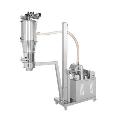 Mobile Vacuum Feeding System Conveyor Energy Efficient Effortless Material Transfer