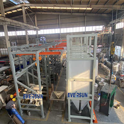 Open Type Ton Bag Feeding Station Big Bag Discharger For Dried Polymer Powder