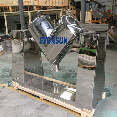 Small Stainless Steel V Shape Laboratory Mixing Equipment 1 - 50L V-Shaped Lab Mixer