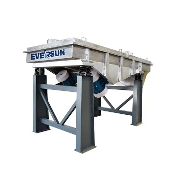 Adjustable Vibration Square Linear Vibrating Screen Sifter For Accurate Particle Size