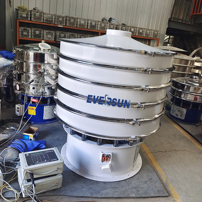 Fine Herbal Powder Stainless Steel Vibrating Screen Diameter 600mm Sifter Machine