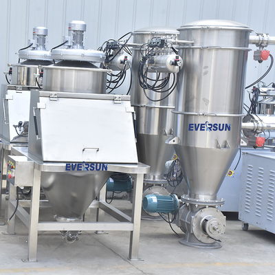 Dust-Free Bag Emptying System Bag Discharge Station For Feed Alloy Particles
