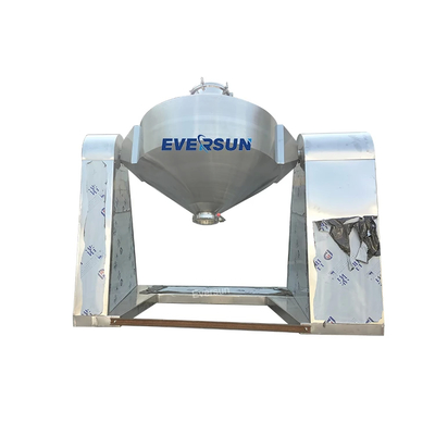 50 - 3000L Pigments Minerals Mixer Machine Double Cone Blender For Cosmetic Industry