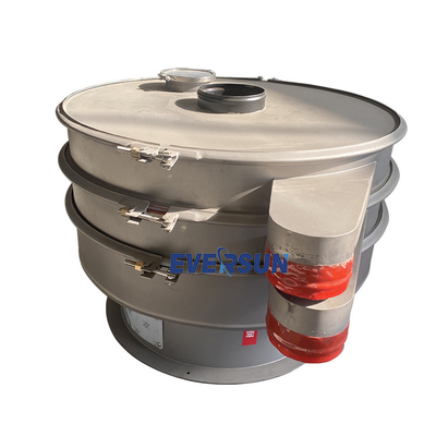 304 Stainless Steel Rotary Vibrating Sieve Machine For Screening Food Chemical Powder