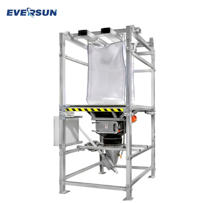 6 - 12 Bags/Hour Handling Capacity Bulk Bag Handling Equipment Loading Station