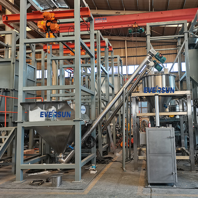 Closed Grain Dust Free Bag Unloading Station Big Bag Unloader For Metal Powder