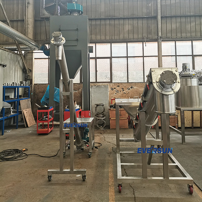 1-70m Cement Powder Transfer Screw Conveyor Auger Feeder For Chemical Fertilizer