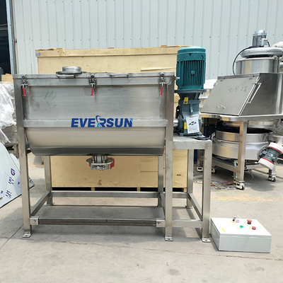 300L Stainless Steel 304 Double Ribbon Powder Mixer 2000l Ribbon Mixer 500kg