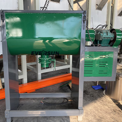 Food Grade 200kg Horizontal Feed Ribbon Blender Ribbon Mixer With Heating