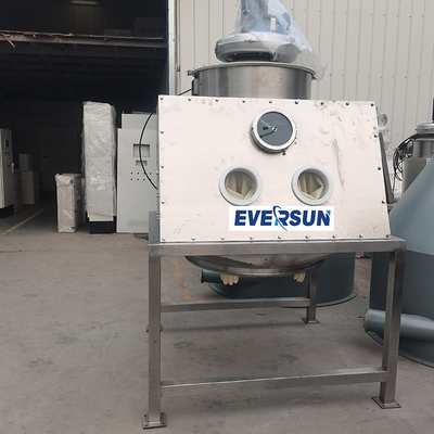Chemical Powder Conveying Manual Bagging Vacuum Conveyor Dust Free Feeding Station
