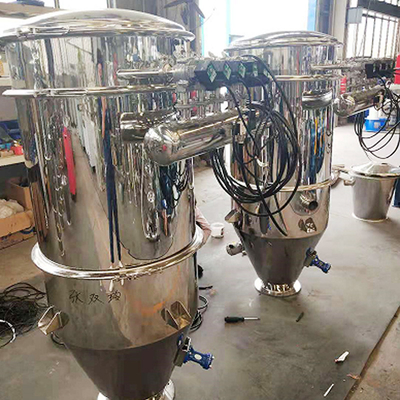 Vacuum dust-free pipeline conveying food-grade stainless steel