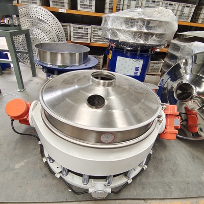 Customized 304 Stainless Steel Vibrating Sieve Food Grade Impurity Removal Direct Discharge Sieve