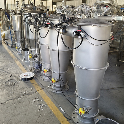 Mobile Elevating Vacuum Feeder Stainless Steel Powder Suction Machine Dust-free Feeding Machine
