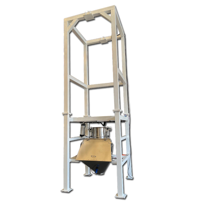 304 Stainless Steel Bulk Bag Unloading Station For Unpacking Bulk Bags Of Powder And Granular Materials.