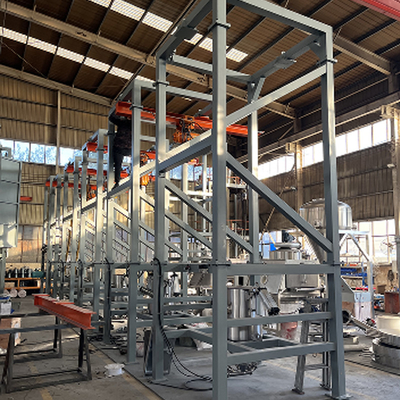 304 Stainless Steel Bulk Bag Unloading Station For Unpacking Bulk Bags Of Powder And Granular Materials.