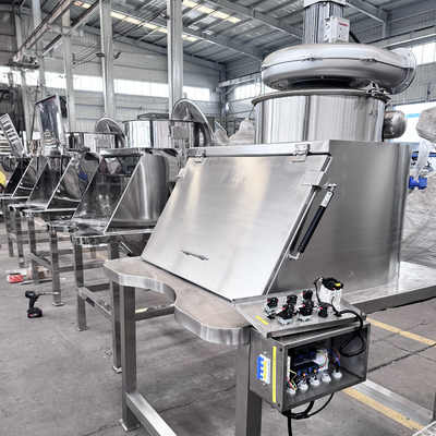 Closed Dust-free Feeding Station Manual Small Bag Bulk Feeding Station Dust-free Powder Feeding Equipment