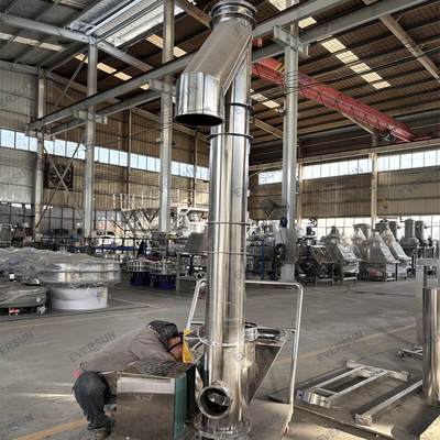 Tubular Stainless Steel Spiral Conveyor Vertical Industrial Feeder