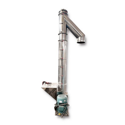 Tubular Stainless Steel Spiral Conveyor Vertical Industrial Feeder