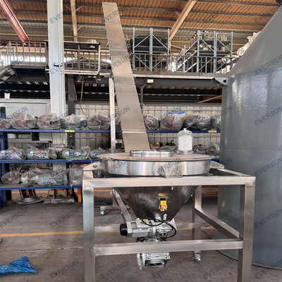 Stainless Steel Powder Lifting Machine Single Bucket Particle Spiral Conveyor
