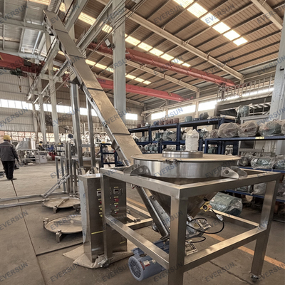 Adjustable Speed Spiral Feeder Stainless Steel Industrial Powder And Granular Lifting Conveyor