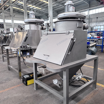 304 Stainless Steel Dust-free Feeding Station Food Chemical Powder Small Bag Feeding Conveyor