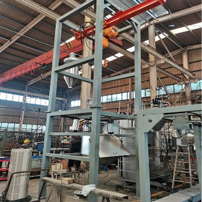 Customized Stainless Steel Ton Bag Unpacking Machine For Lime Powder Ton Bag Unpacking Conveying Equipment