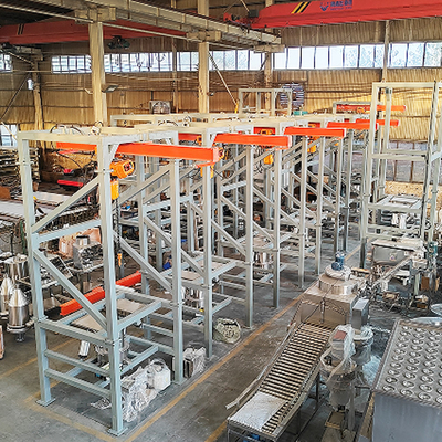 Customized Stainless Steel Ton Bag Unpacking Machine For Lime Powder Ton Bag Unpacking Conveying Equipment
