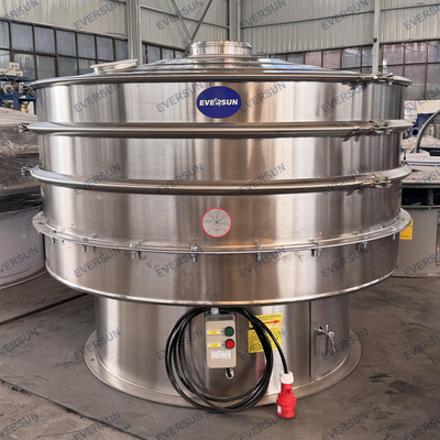 Full Stainless Steel Vibrating Screen Powder Particle Impurity Filtration Sieve Machine
