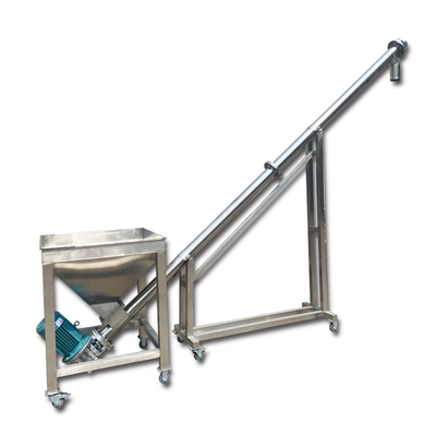 Factory Custom Stainless Steel Spiral Conveyor Powder Automatic Feeding Machine