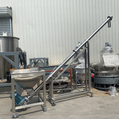 Factory Custom Stainless Steel Spiral Conveyor Powder Automatic Feeding Machine