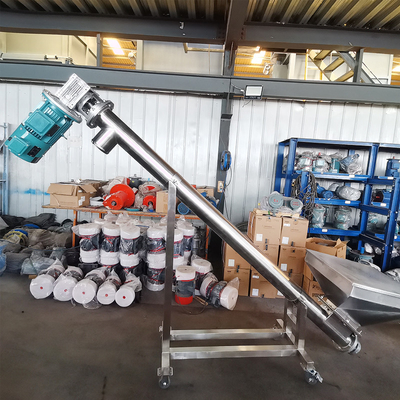 Fully Automatic Stainless Steel Spiral Feeding Machine Grain Flour Pellet Conveyor