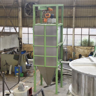 Sealed Environmental Ton Bag Unloading Station Activated Carbon Powder Ton Bag Unpacking Machine