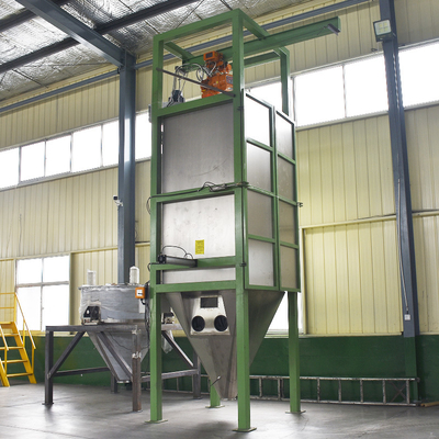 Sealed Environmental Ton Bag Unloading Station Activated Carbon Powder Ton Bag Unpacking Machine