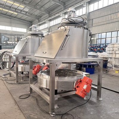 Dust-free Powder And Granular Material Discharge Station Chemical And Food Material Feeding Station.