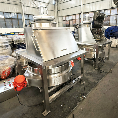 Dust-free Powder And Granular Material Discharge Station Chemical And Food Material Feeding Station.