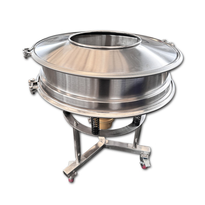 Stainless Steel High Frequency Vibrating Screen Powder Viscous Material Screening Equipment