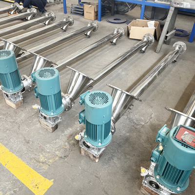 Food grade automatic screw elevator agricultural powder conveyor