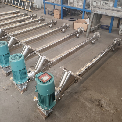 Food grade automatic screw elevator agricultural powder conveyor