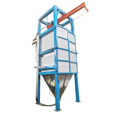 Closed-type dust-free ton bag feeding station; automatic bag breaking machine for dust-free feeding of ammonium bicarbonate